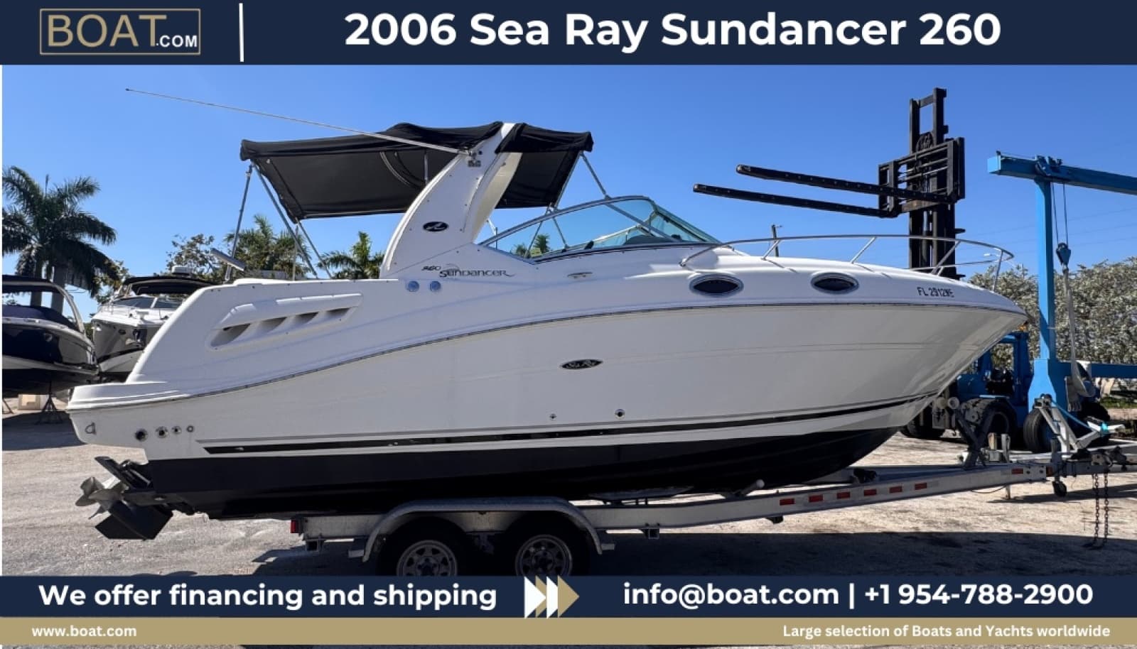 2006 Sea Ray 260 Sundancer