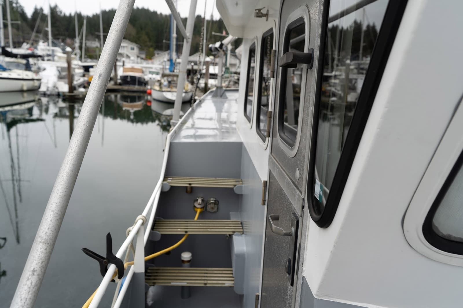 1997 Custom Steel Trawler 43