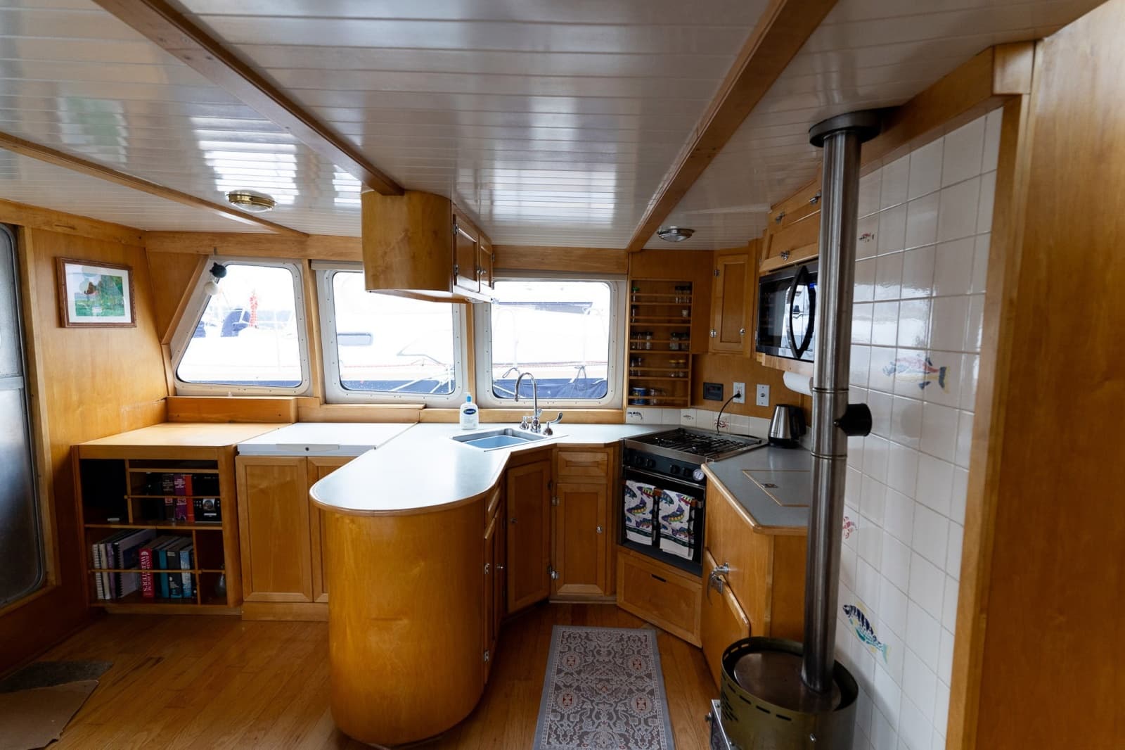 1997 Custom Steel Trawler 43