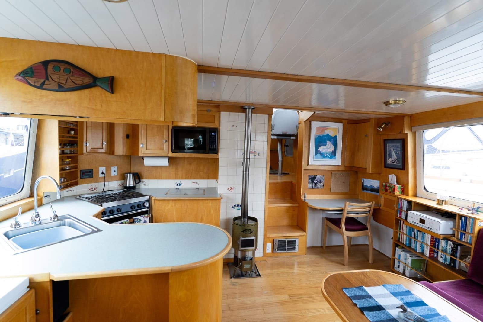 1997 Custom Steel Trawler 43