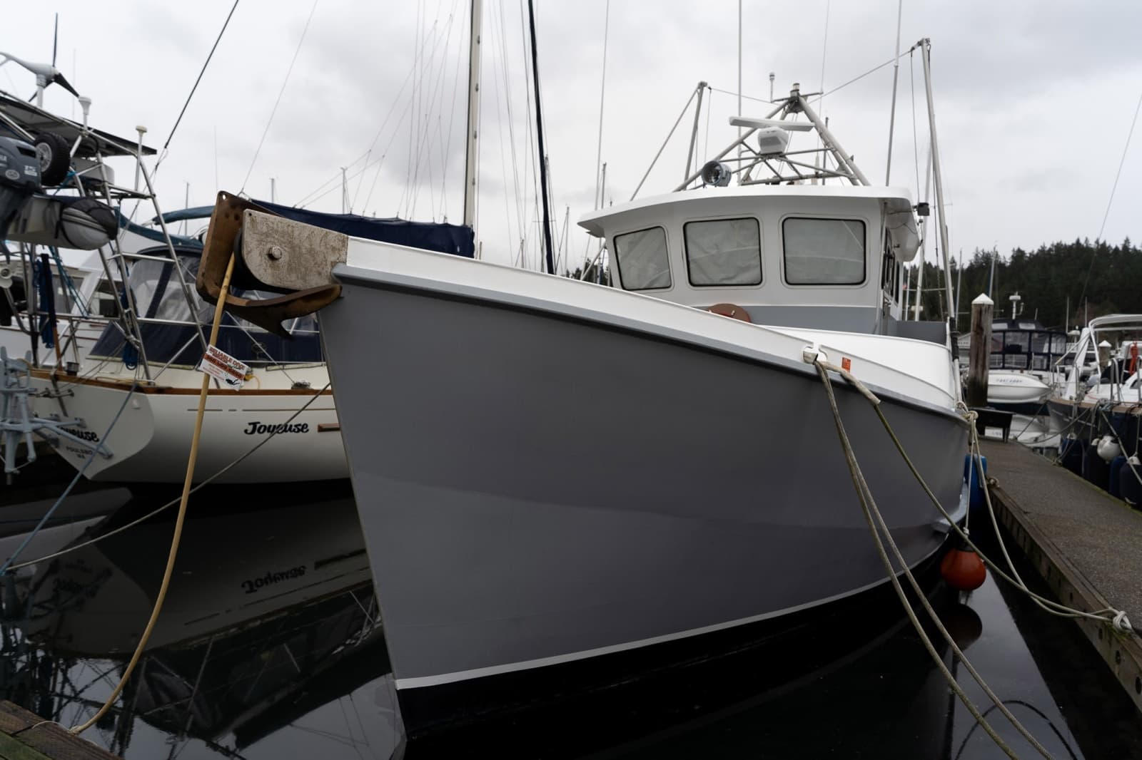 1997 Custom Steel Trawler 43