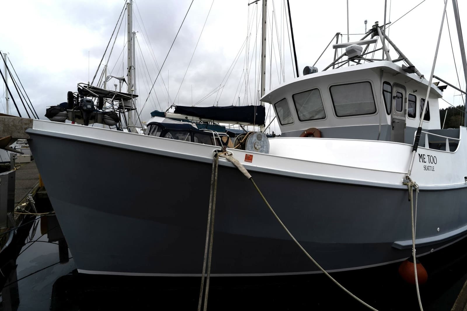 1997 Custom Steel Trawler 43