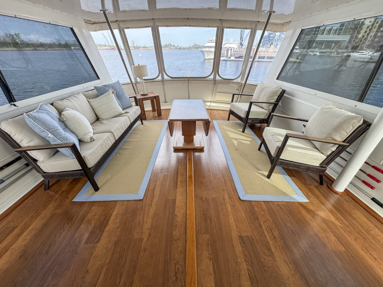 Aft Deck Enclosed