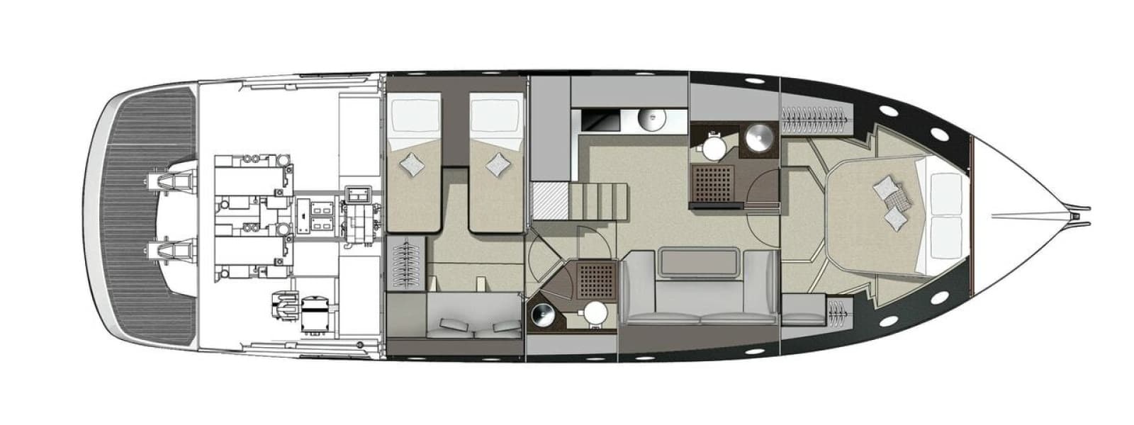 2014 Cranchi M44 HT Hard Top