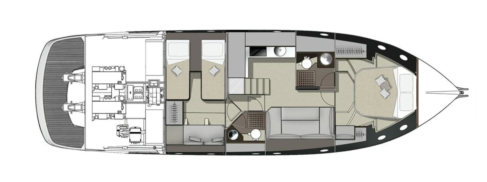 2014 Cranchi M44 HT Hard Top