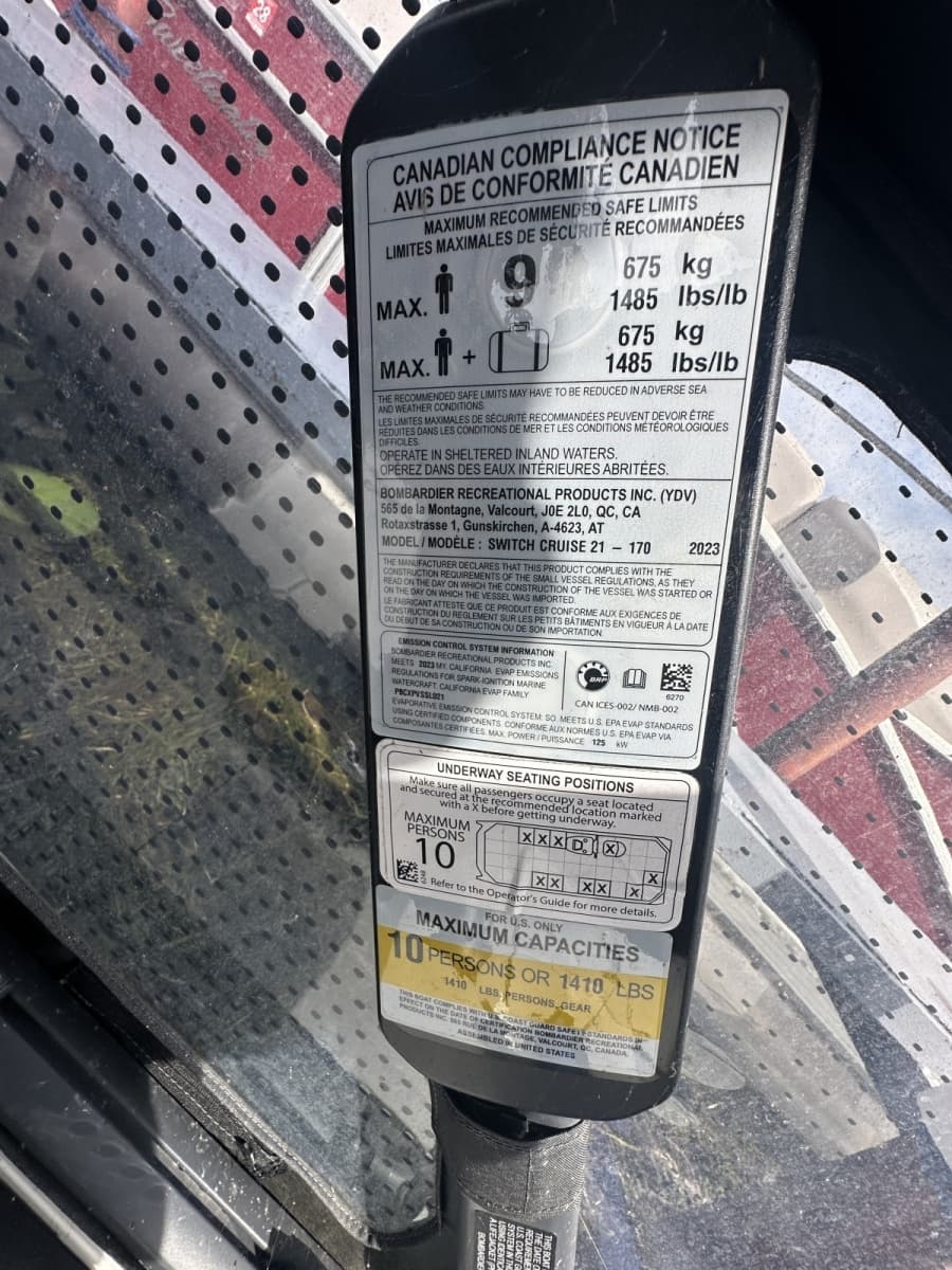 2023 Sea-Doo Switch Cruise 21