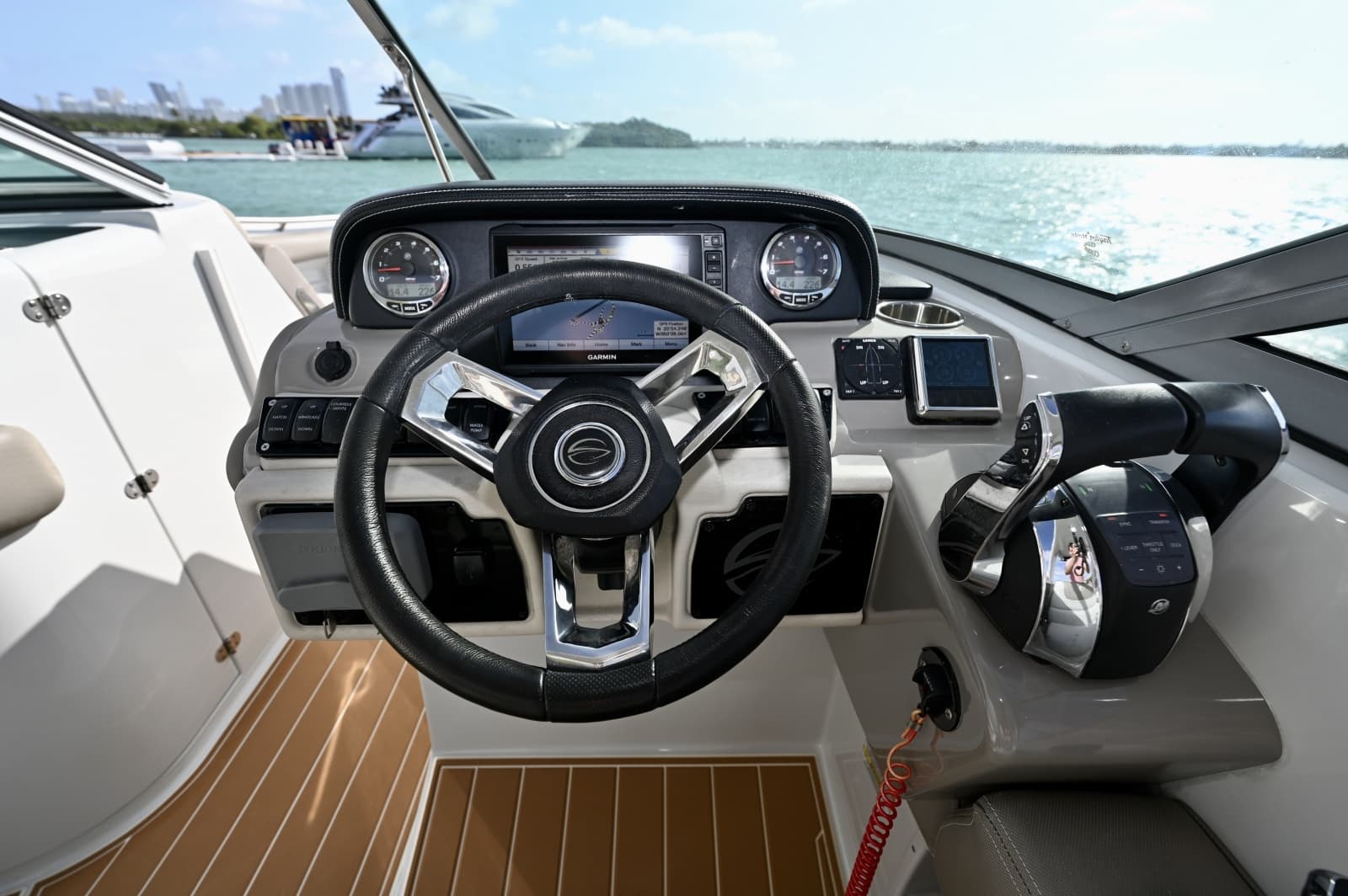 Helm Dashboard Close-Up