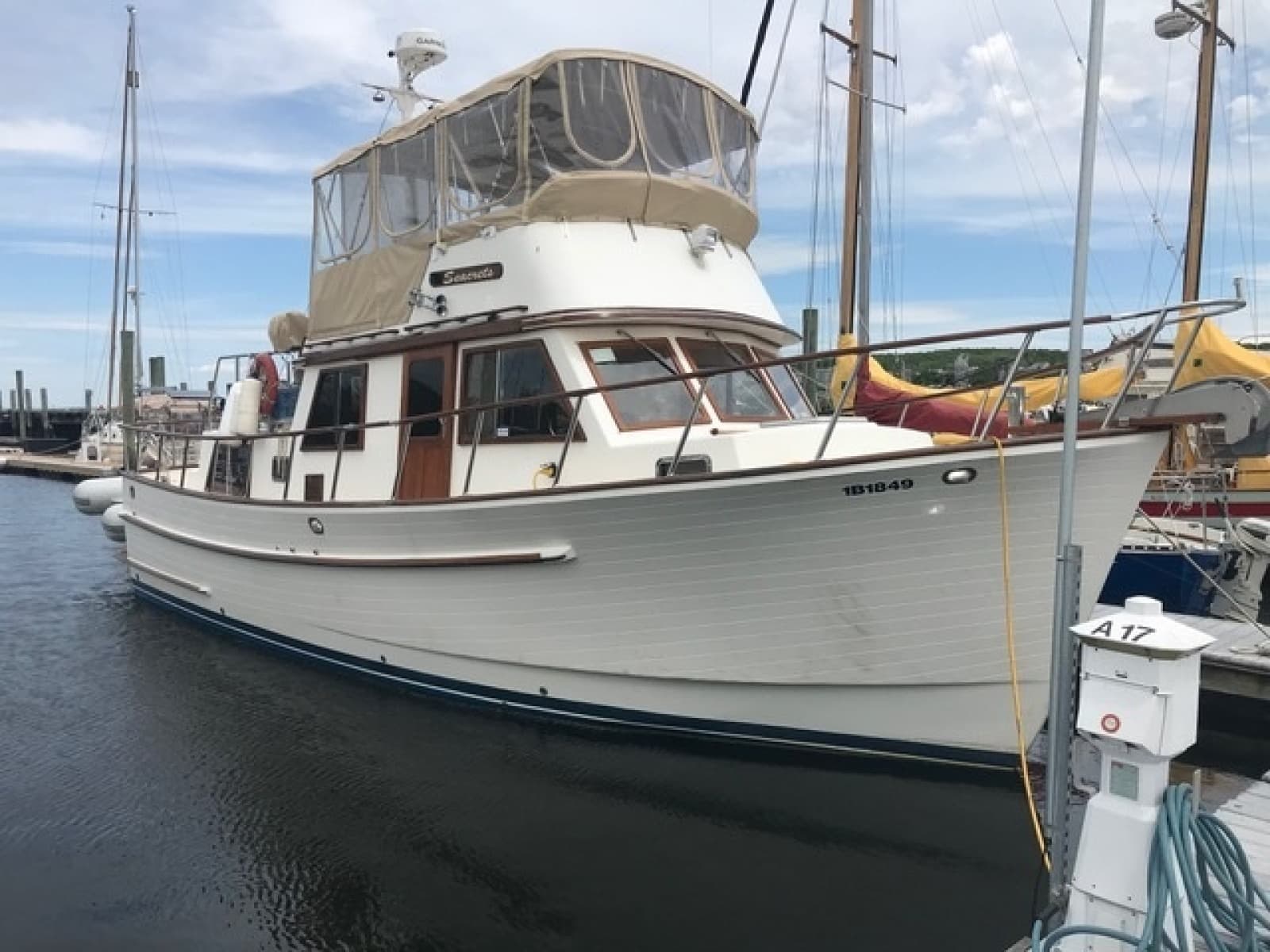 1988 Monk 36 Trawler - Photo 1