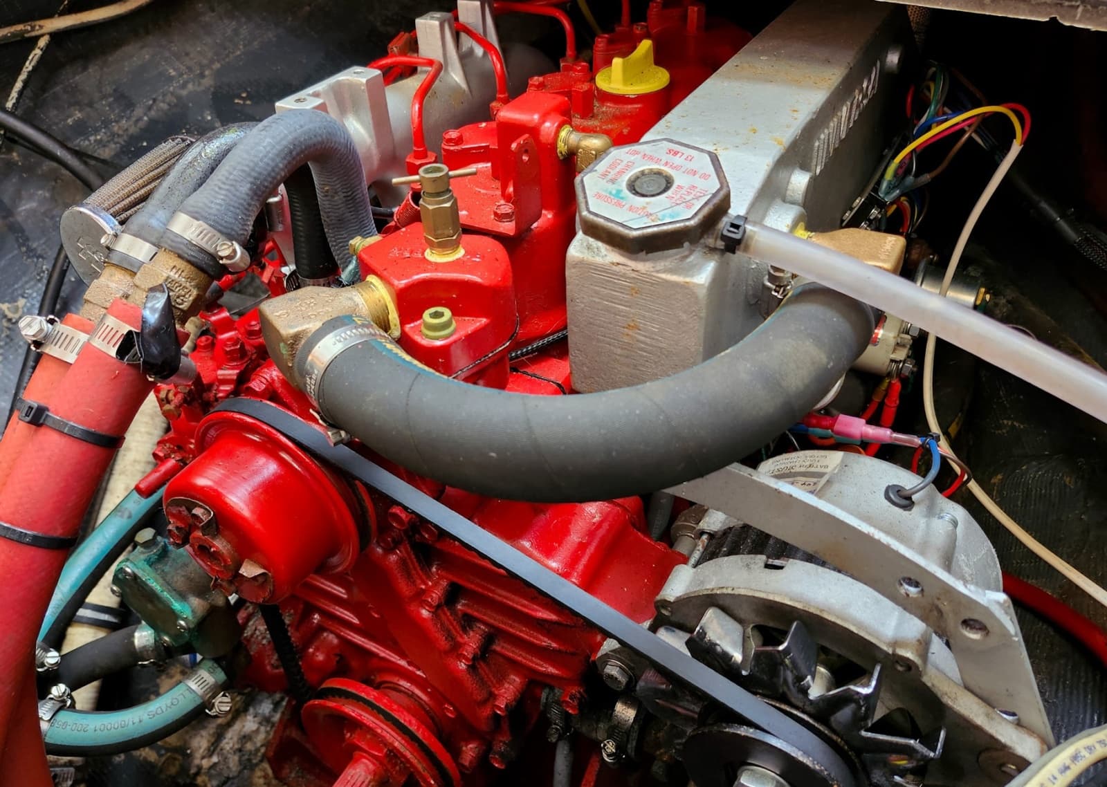 1988 Gulf Pilothouse 32