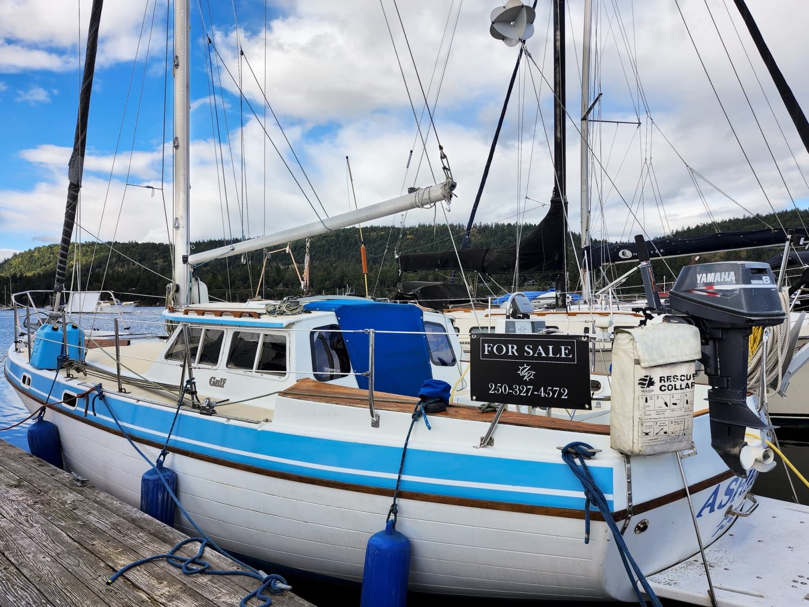 1988 Gulf Pilothouse 32