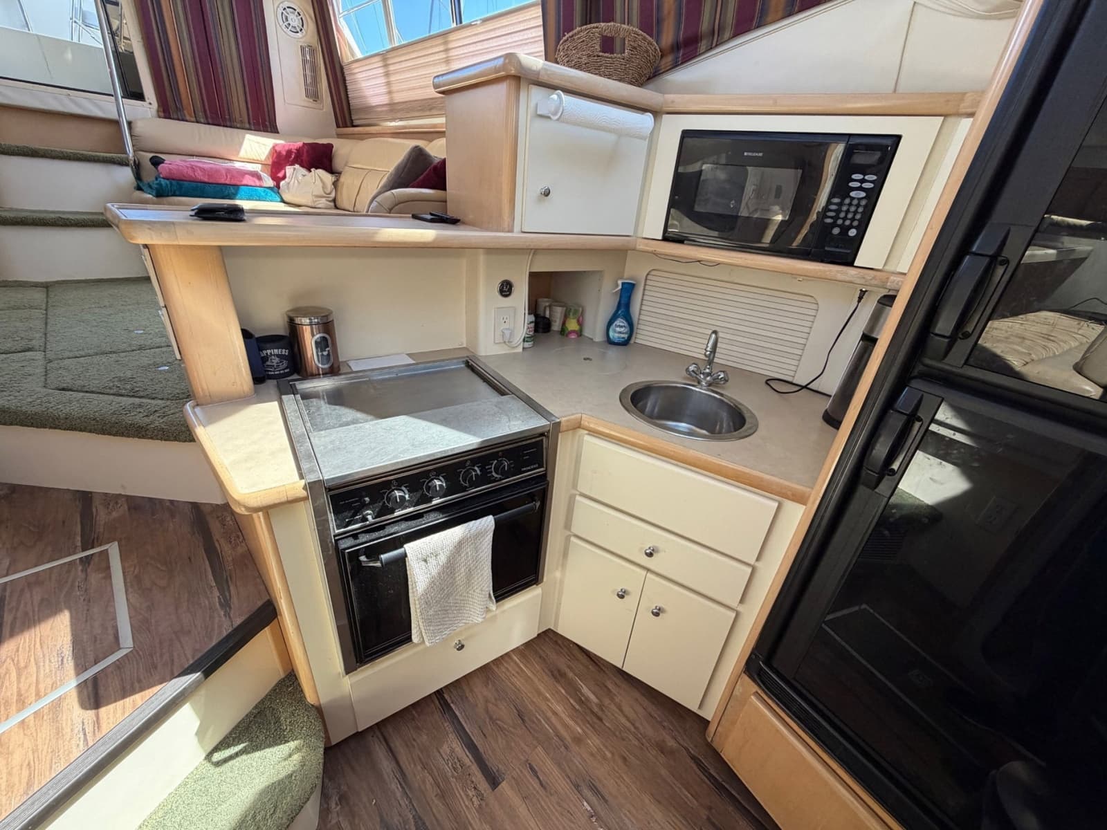 1997 Carver 400 Cockpit MY