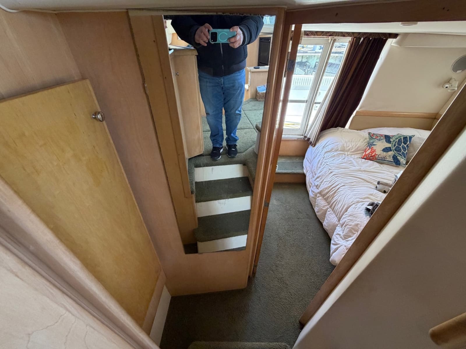 1997 Carver 400 Cockpit MY