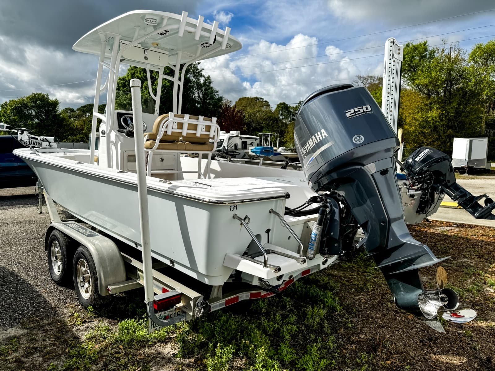 2014 Sportsman Masters 247 Bay Boat