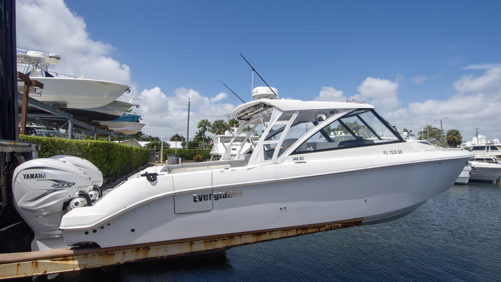 2019 Everglades 340 Dual Console