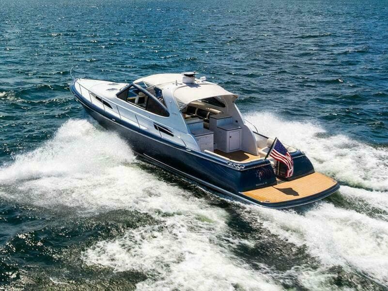 2019 Palm Beach Motor Yachts GT50 underway