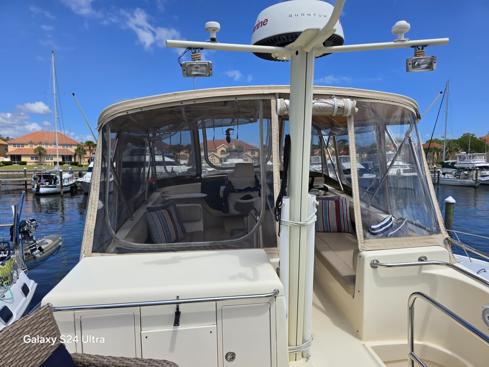 Sundeck view forward