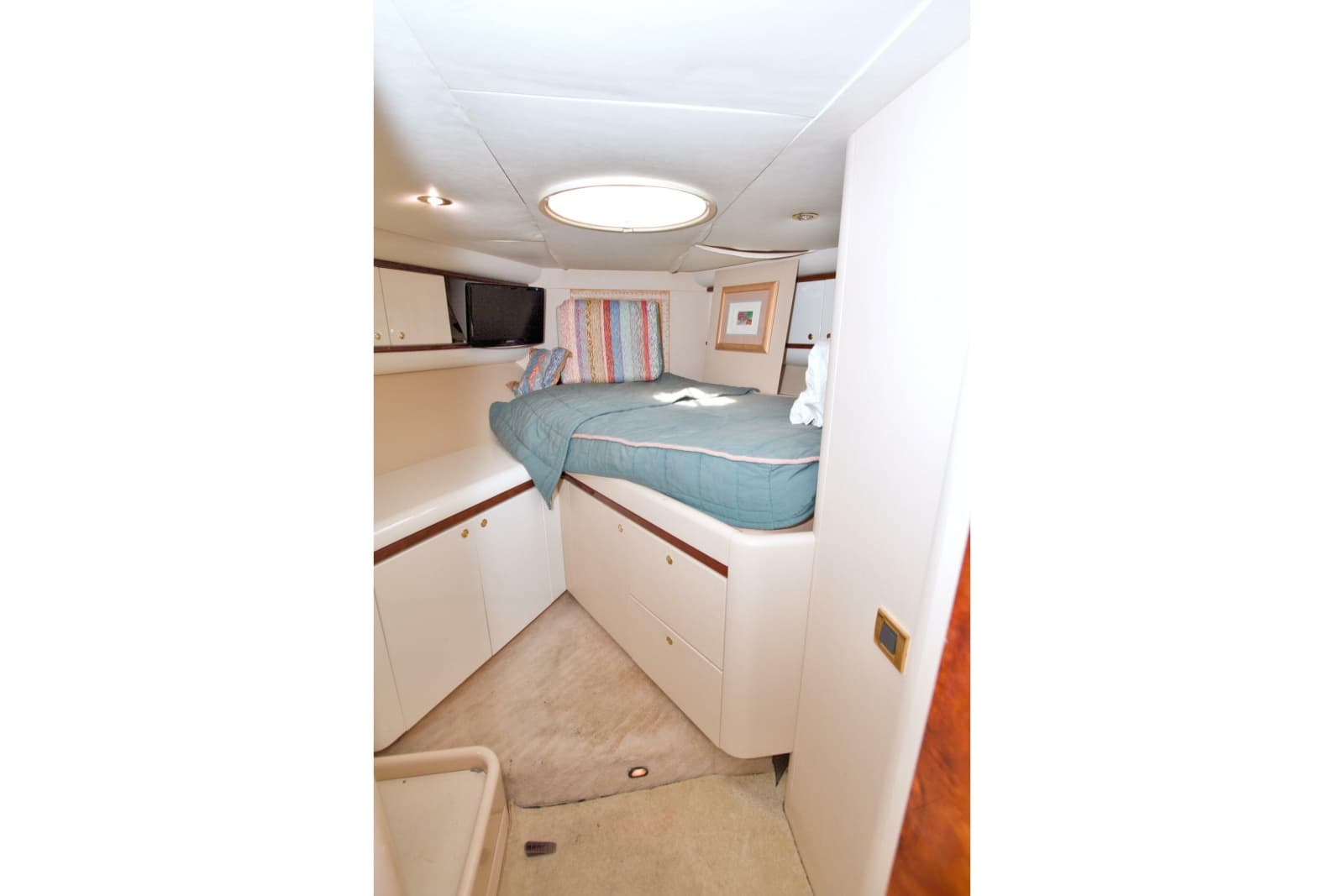 1998 Lazzara Yachts 76 Skylounge Grand Salon - Photo 93