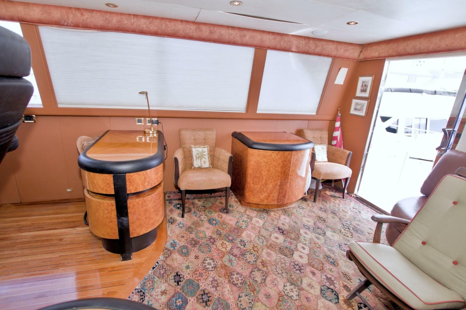 1998 Lazzara Yachts 76 Skylounge Grand Salon - Photo 61