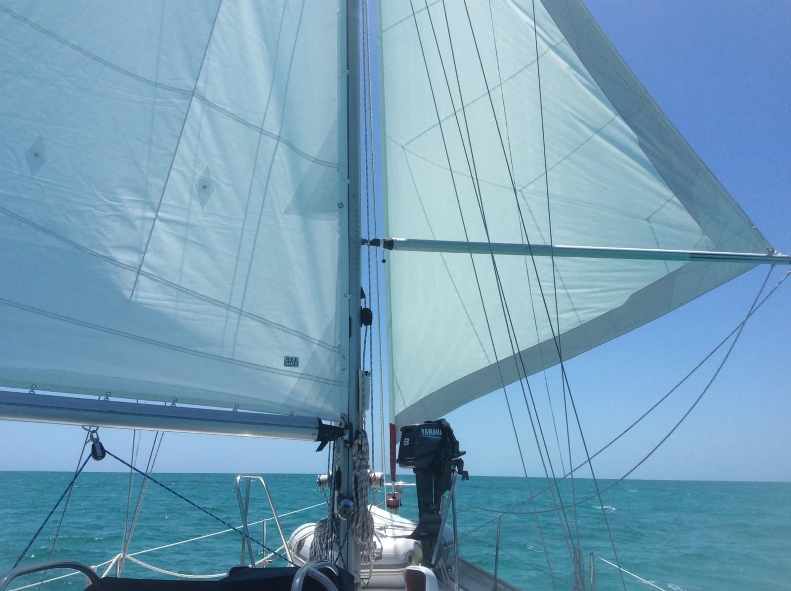 41' Rival sails