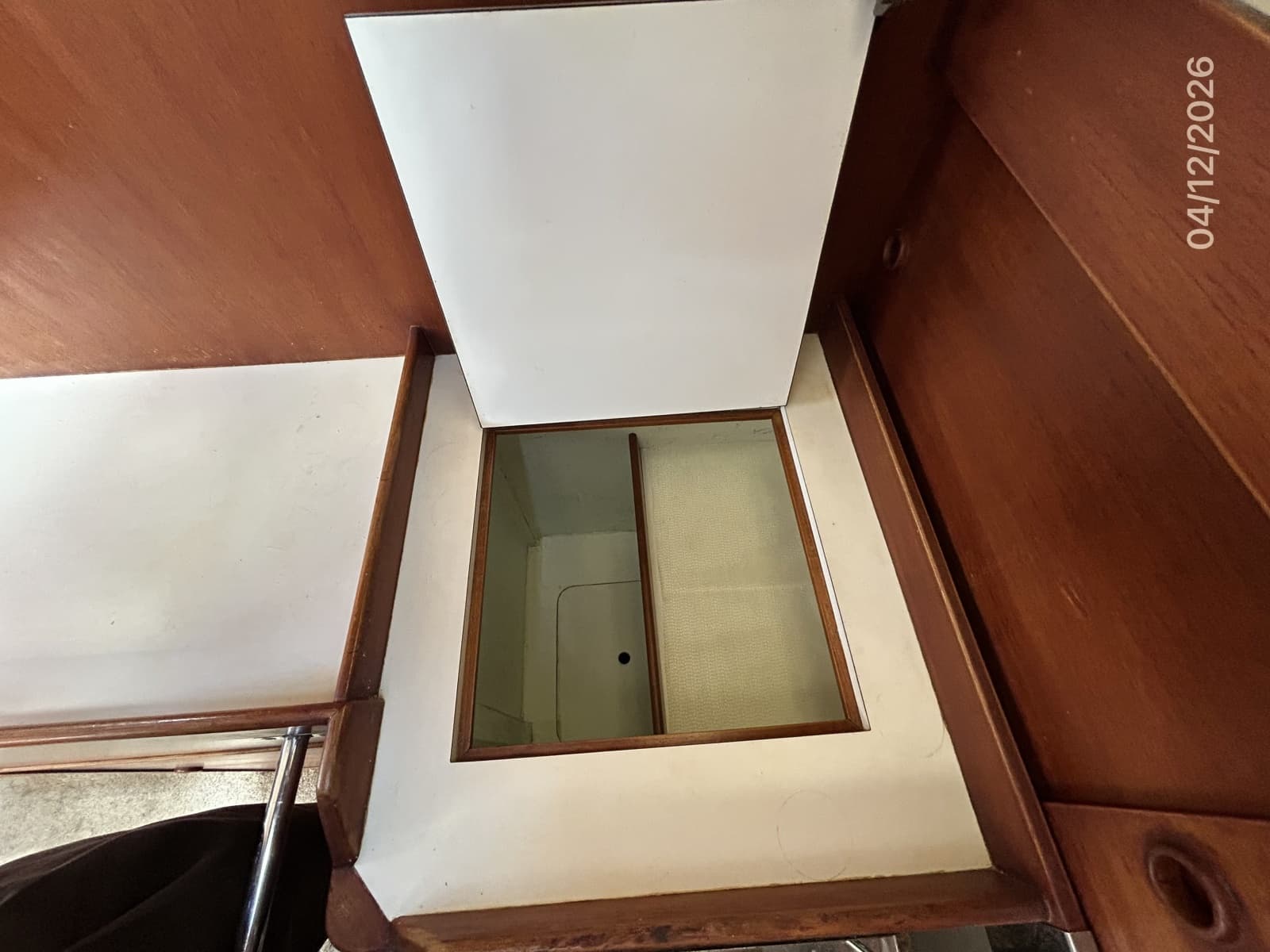 41' Rival galley dry storage