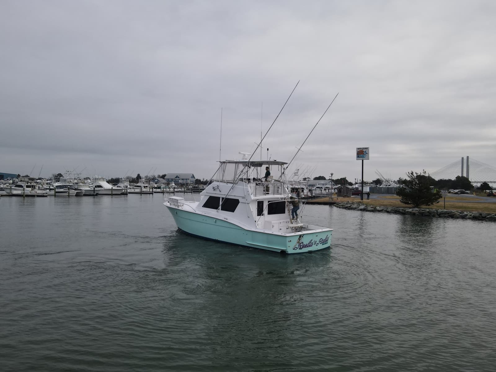 1989 Hatteras 52 Convertible