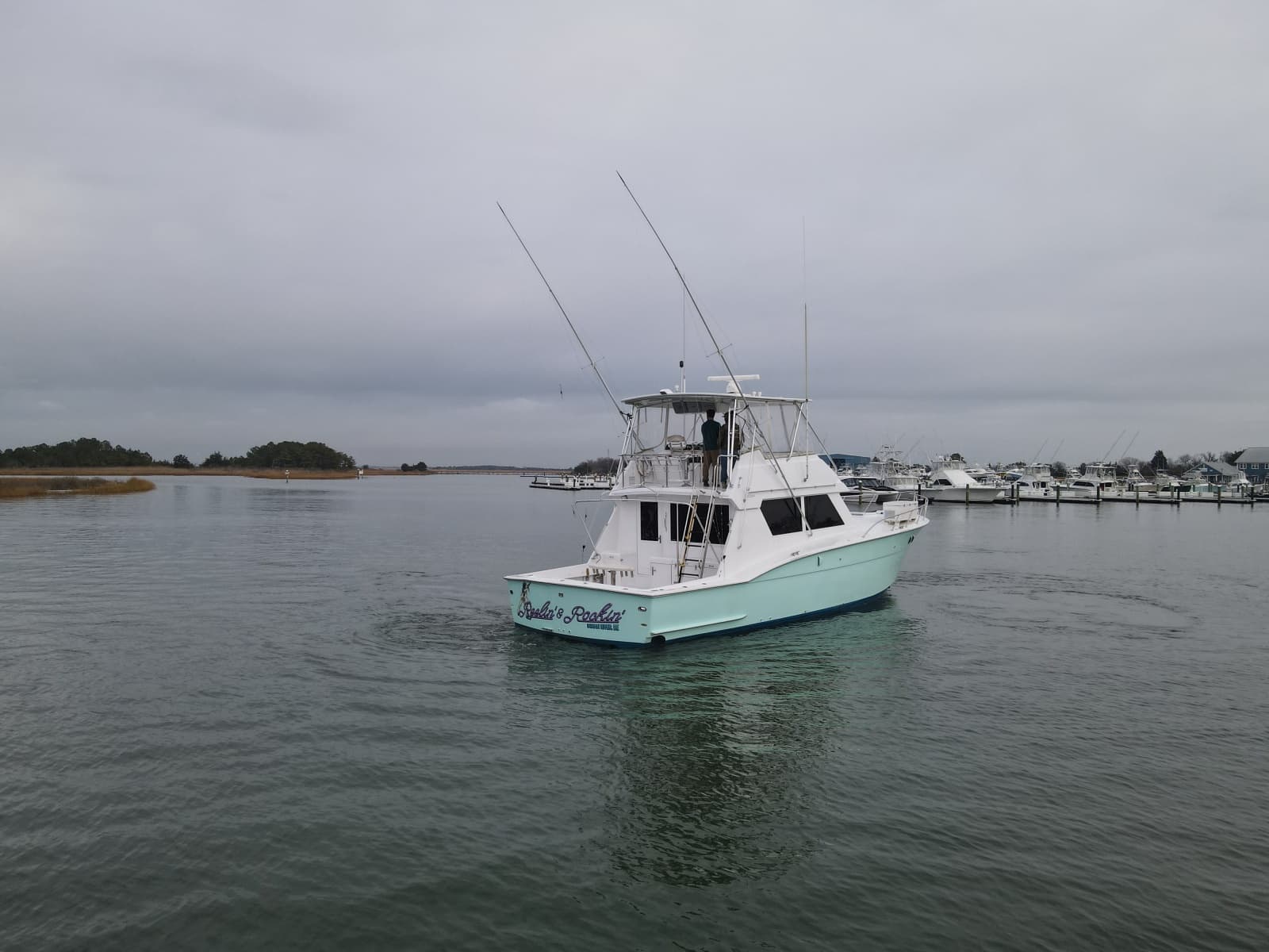 1989 Hatteras 52 Convertible