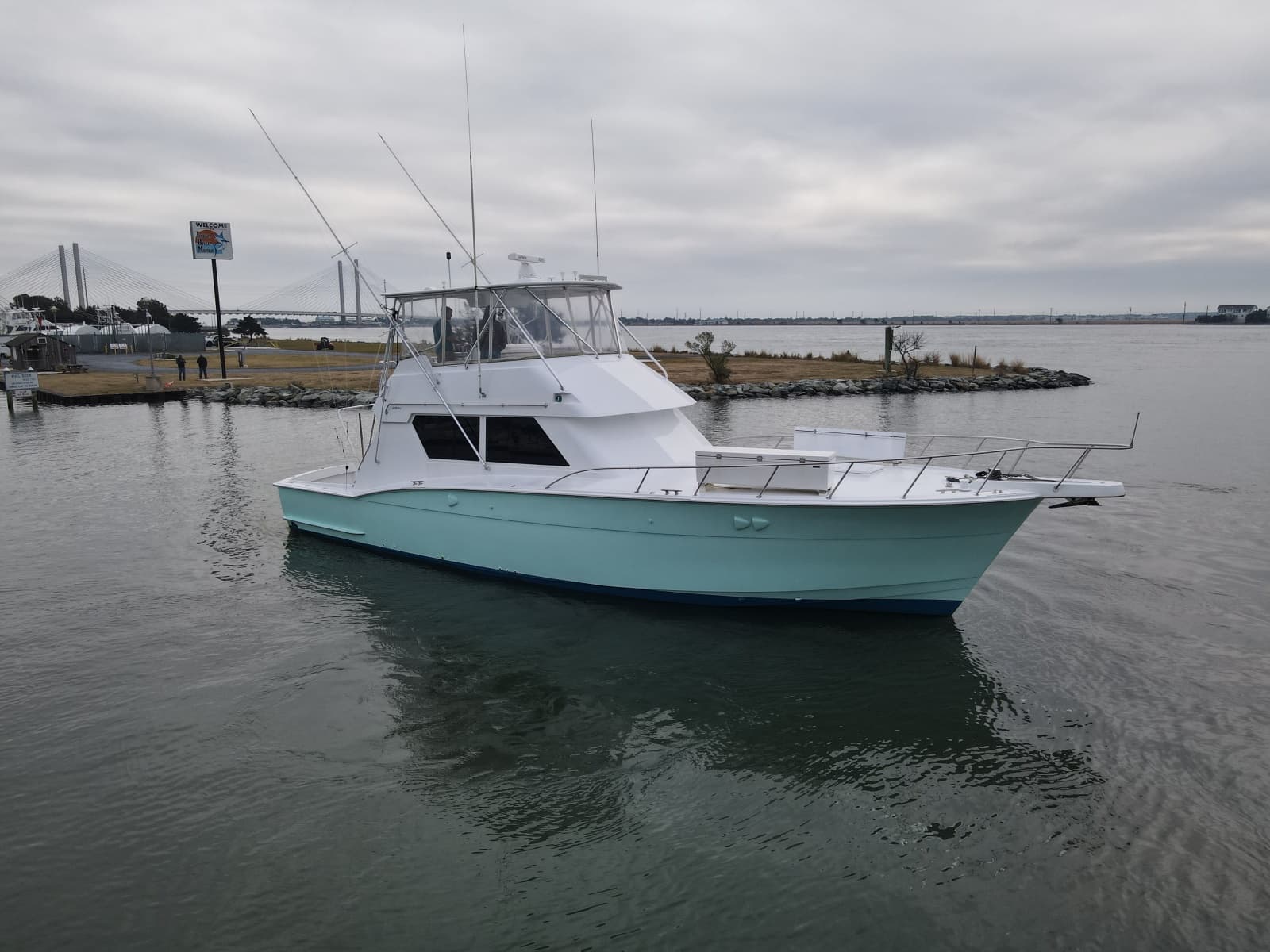 1989 Hatteras 52 Convertible