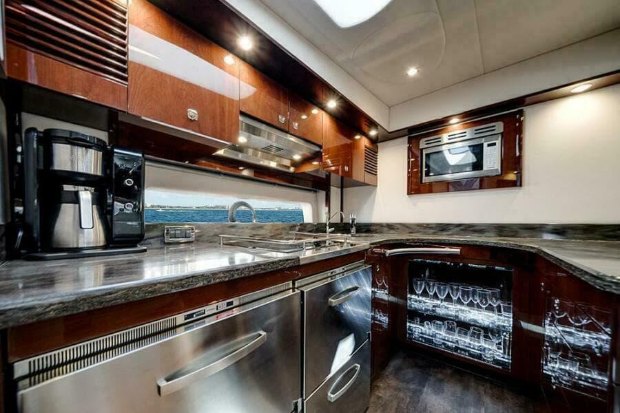 Galley countertop
