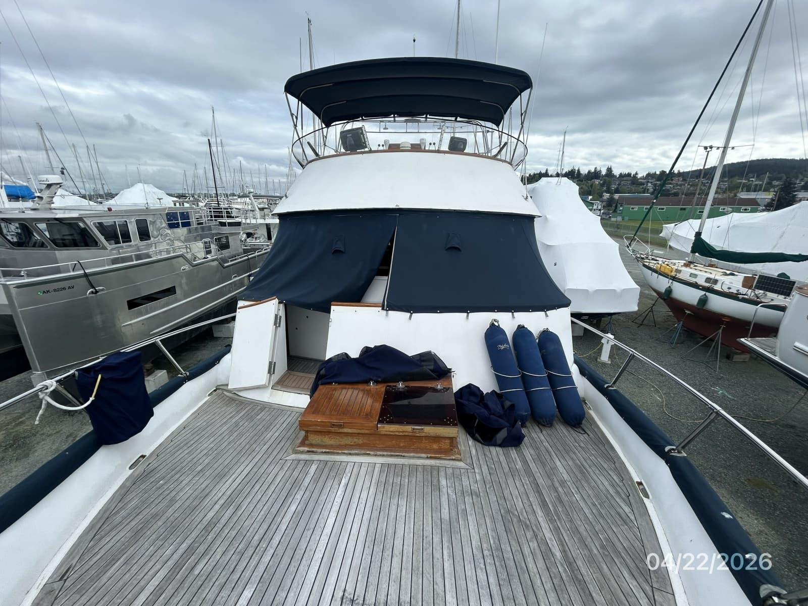 1984 DeFever Raised Pilothouse - Photo 14