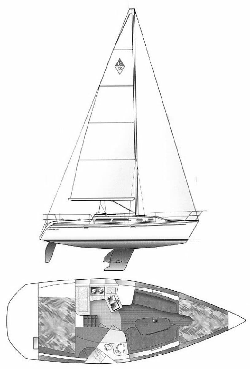 1996 Catalina 320 - Photo 2