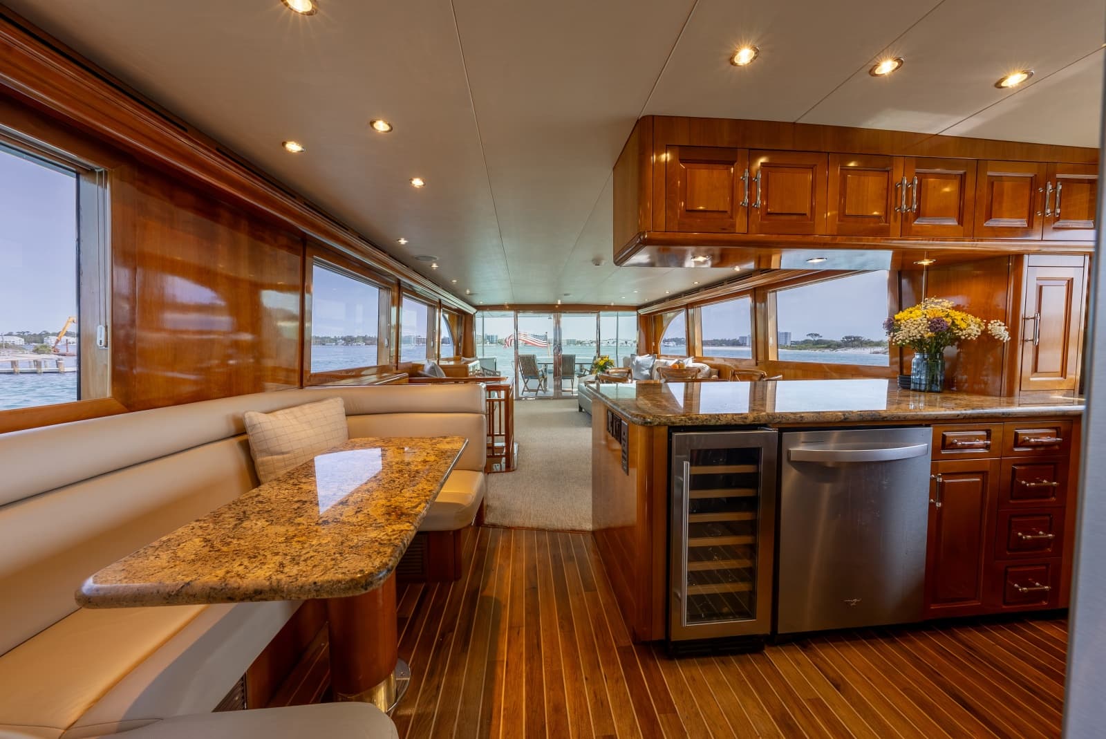 2004 Hatteras Sport Deck - Photo 9