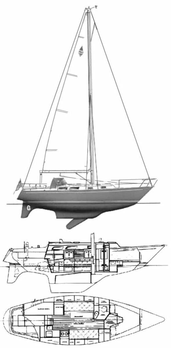 1980 Bristol 35.5 Keel/CB - Photo 25