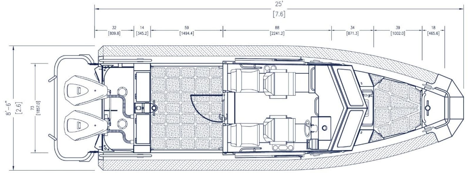 2006 SAFE Boats 25 Defender - Photo 32