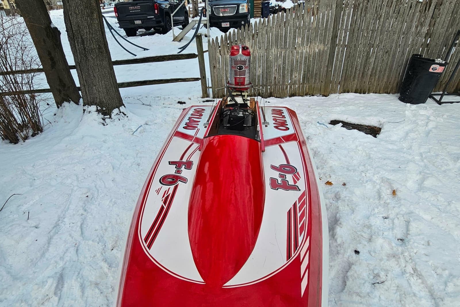 1987 Custom 13' De Silva F Class Akly Race Boat - Photo 6