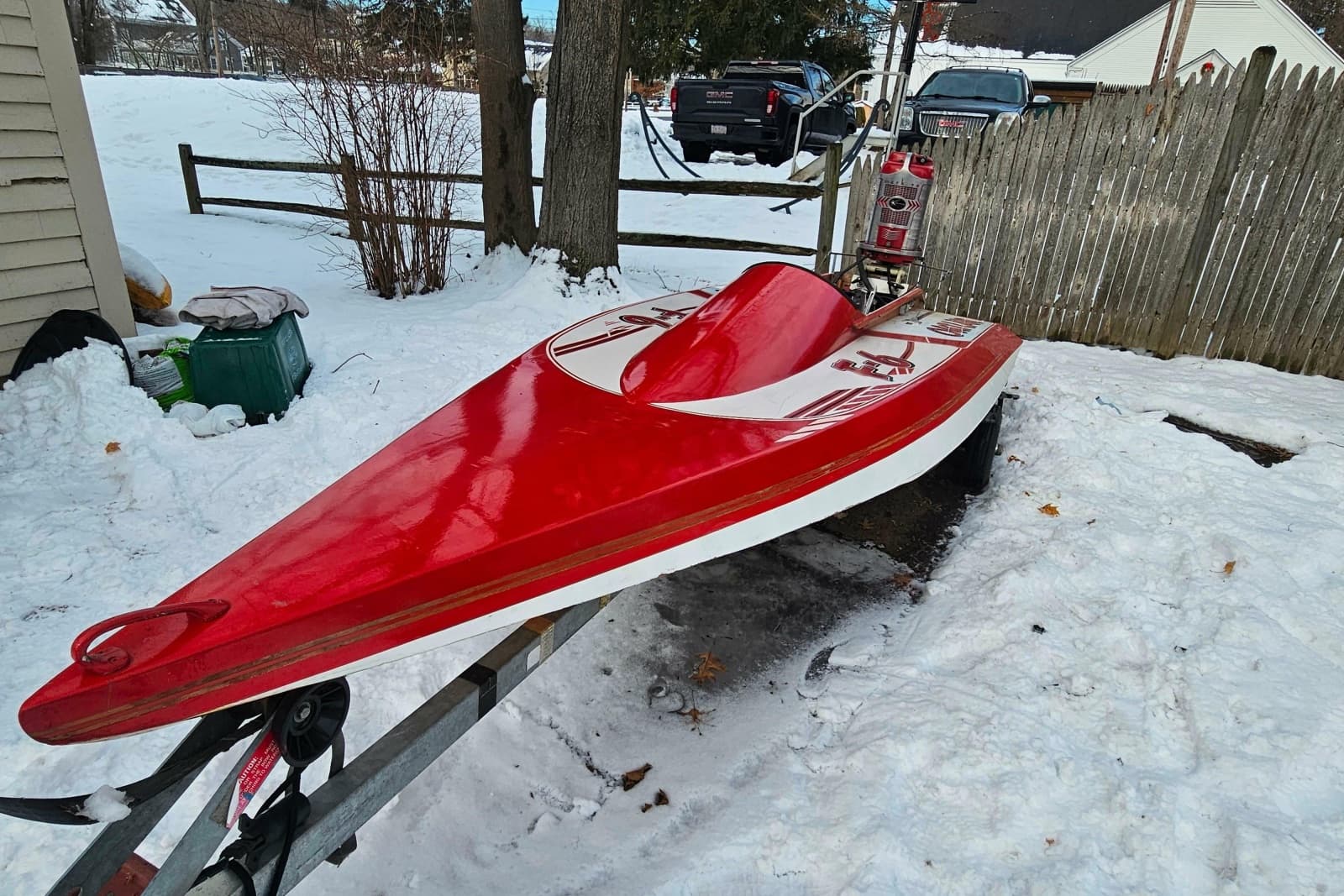 1987 Custom 13' De Silva F Class Akly Race Boat - Photo 7