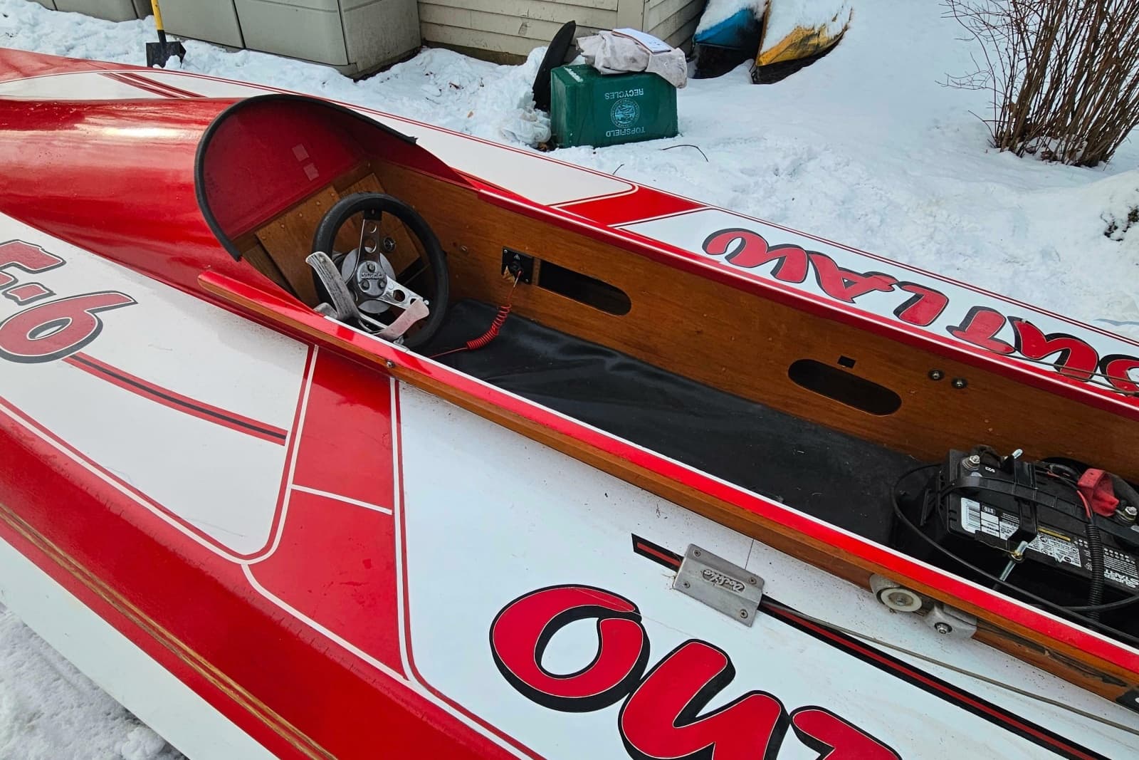1987 Custom 13' De Silva F Class Akly Race Boat - Photo 8