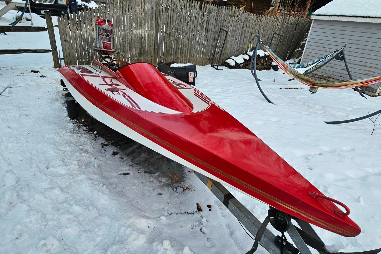 1987 Custom 13' De Silva F Class Akly Race Boat - Photo 1