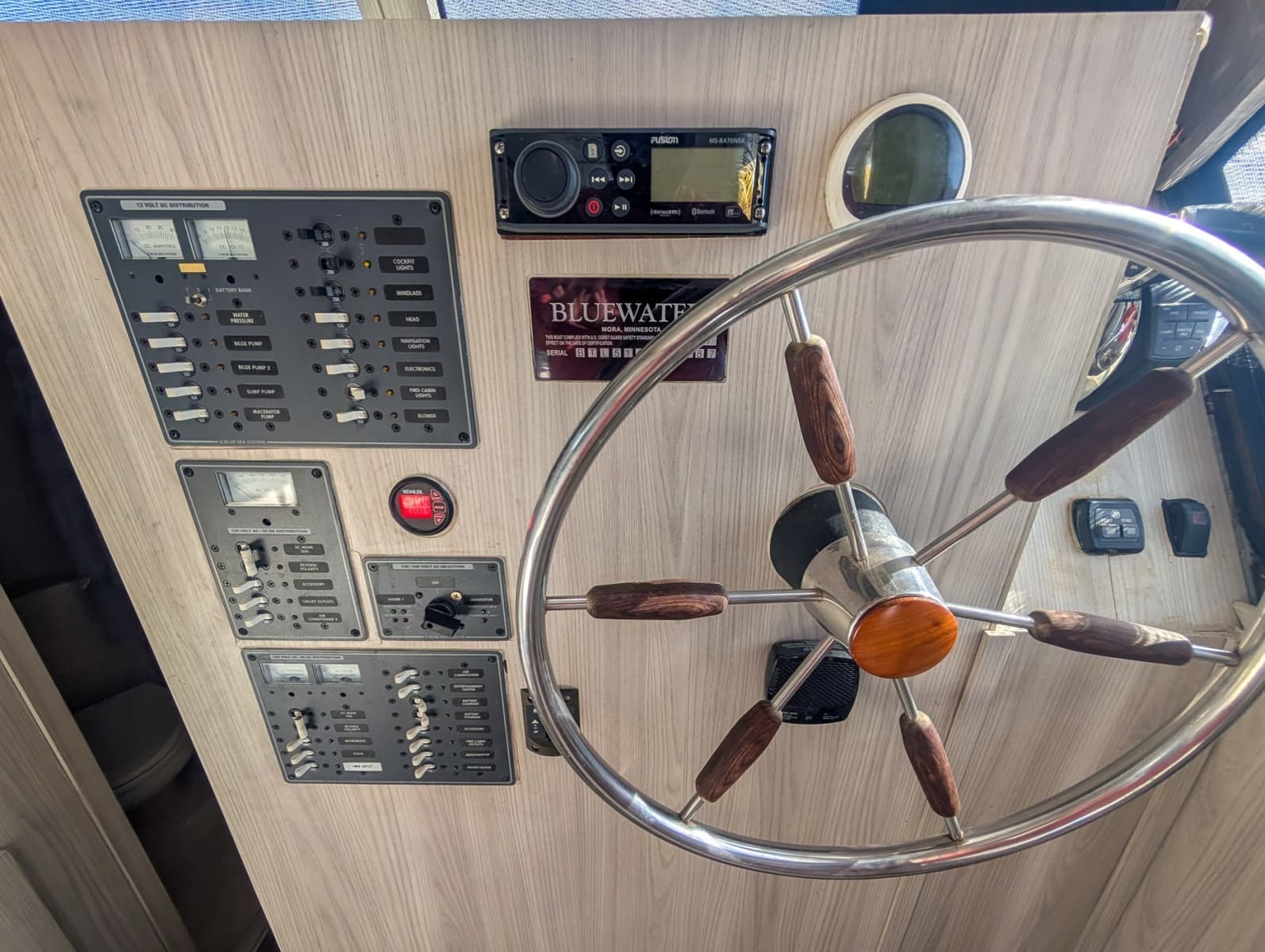 1987 Bluewater Yachts 51 Coastal Cruiser Cockpit - Photo 21