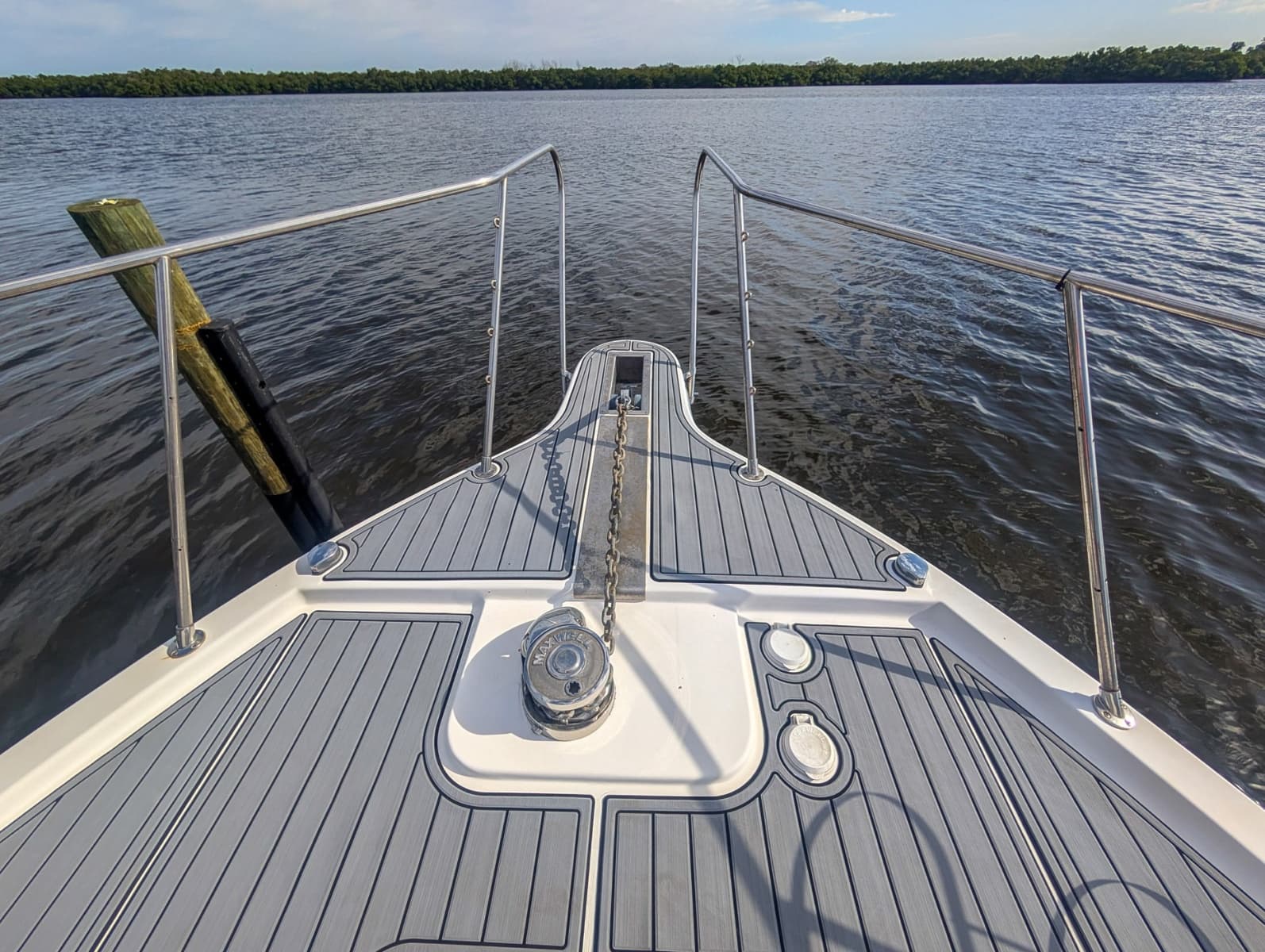 1987 Bluewater Yachts 51 Coastal Cruiser Cockpit - Photo 7