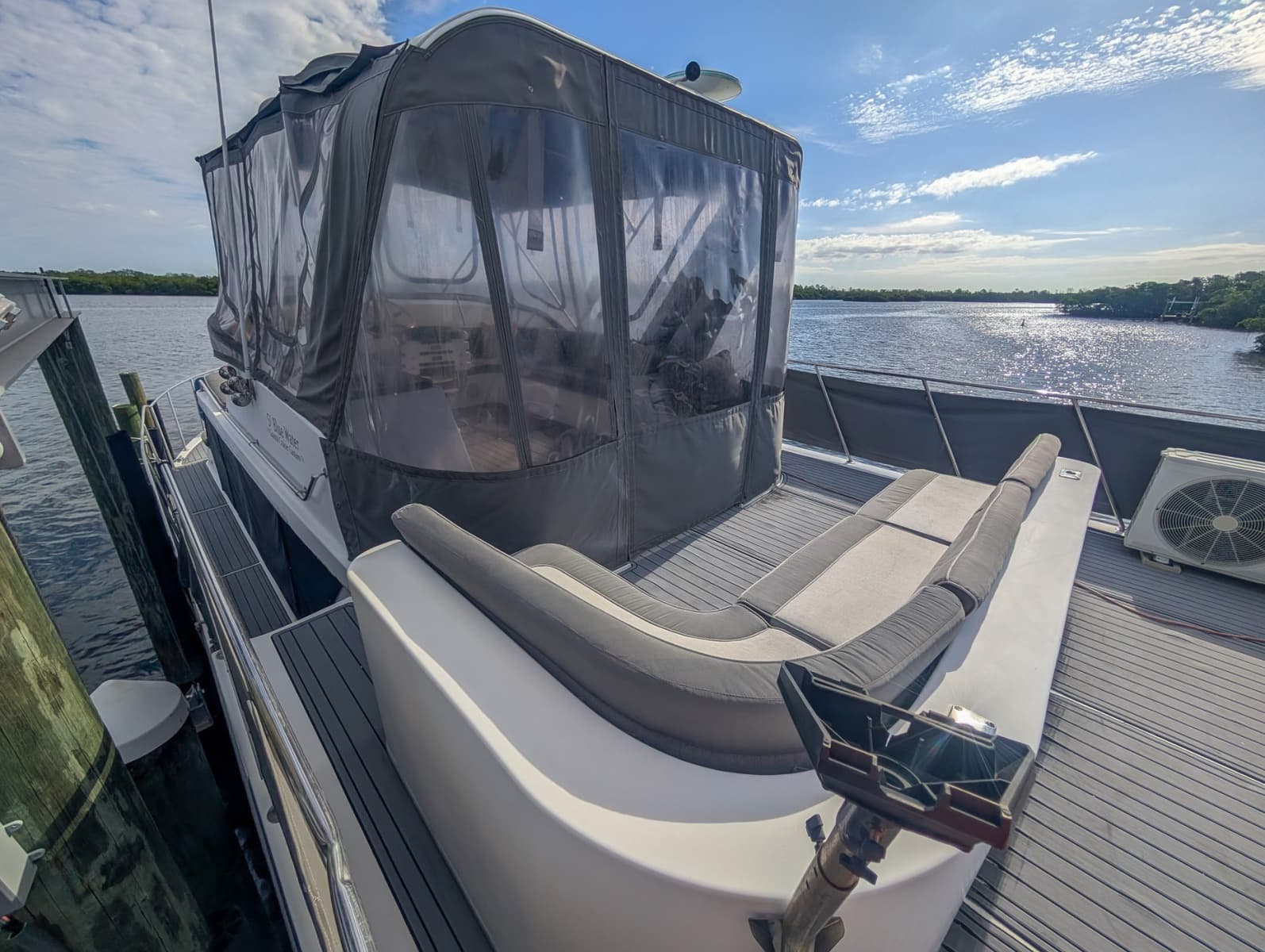 1987 Bluewater Yachts 51 Coastal Cruiser Cockpit - Photo 12