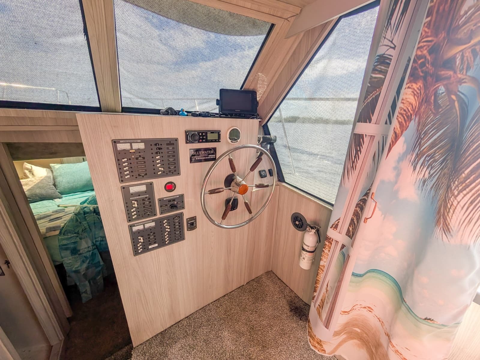 1987 Bluewater Yachts 51 Coastal Cruiser Cockpit - Photo 20