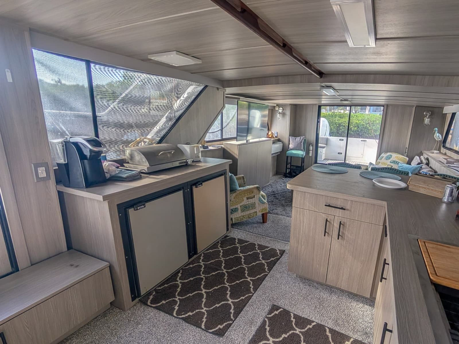 1987 Bluewater Yachts 51 Coastal Cruiser Cockpit - Photo 18