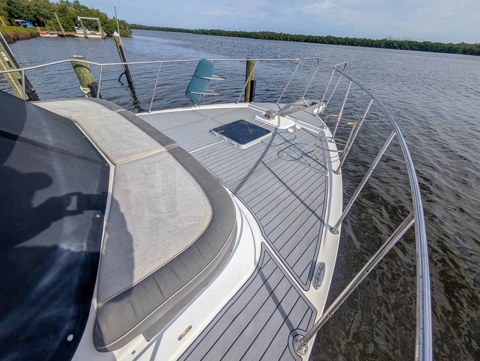1987 Bluewater Yachts 51 Coastal Cruiser Cockpit - Photo 6