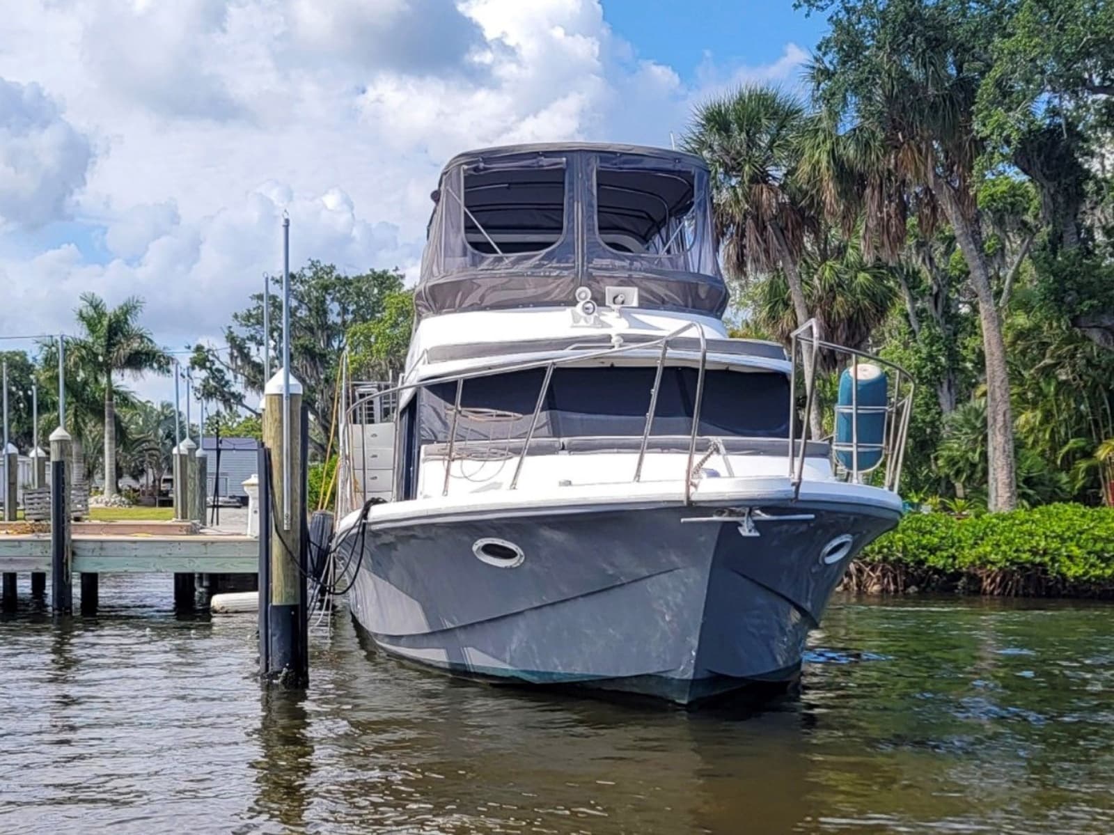 1987 Bluewater Yachts 51 Coastal Cruiser Cockpit - Photo 2