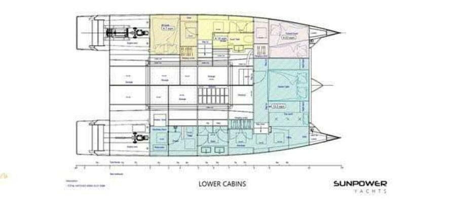 2022 Sunpower Yachts Solar-E 44 VIP - Photo 41