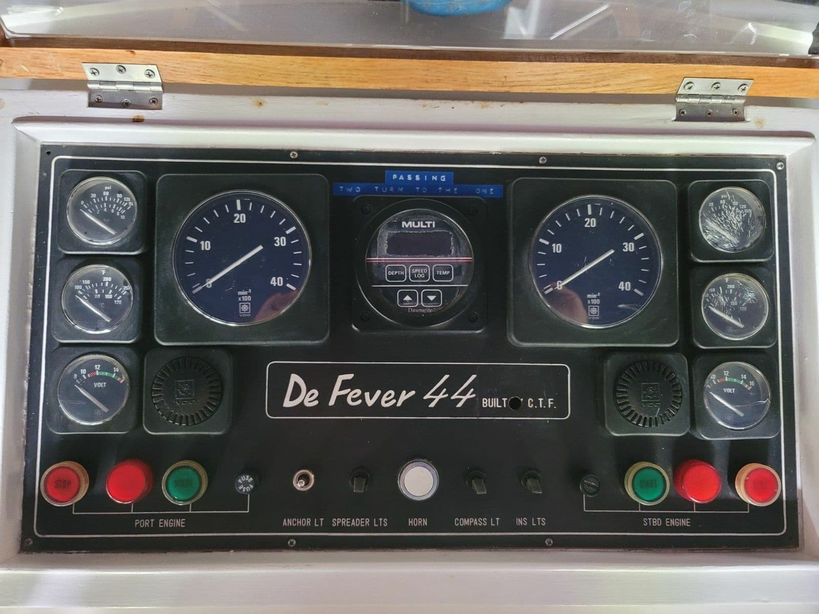 1990 DeFever Offshore Cruiser - Photo 40