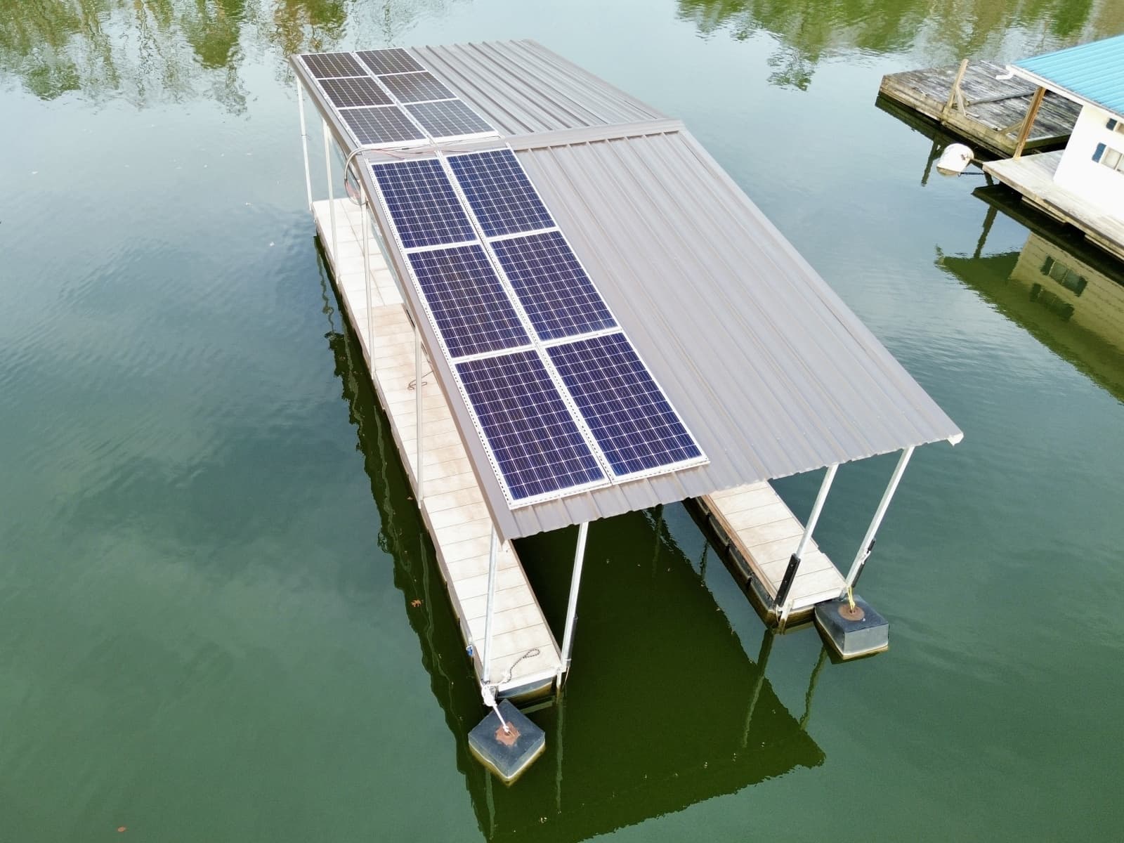 2022 Custom Premier Docks 16 x 40 Solar Powered Dock - Photo 6