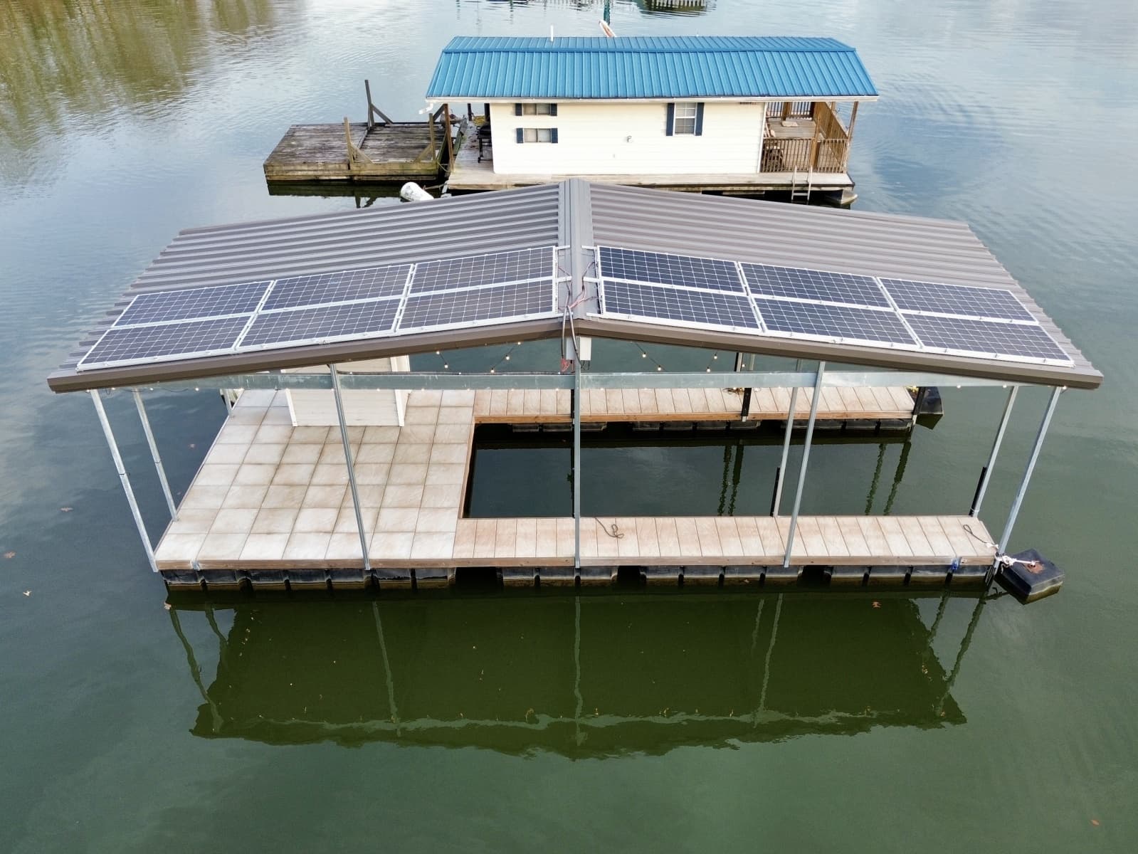 2022 Custom Premier Docks 16 x 40 Solar Powered Dock - Photo 71