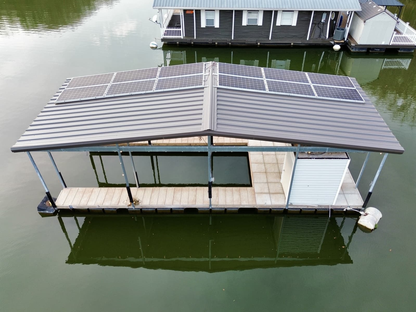 2022 Custom Premier Docks 16 x 40 Solar Powered Dock - Photo 11