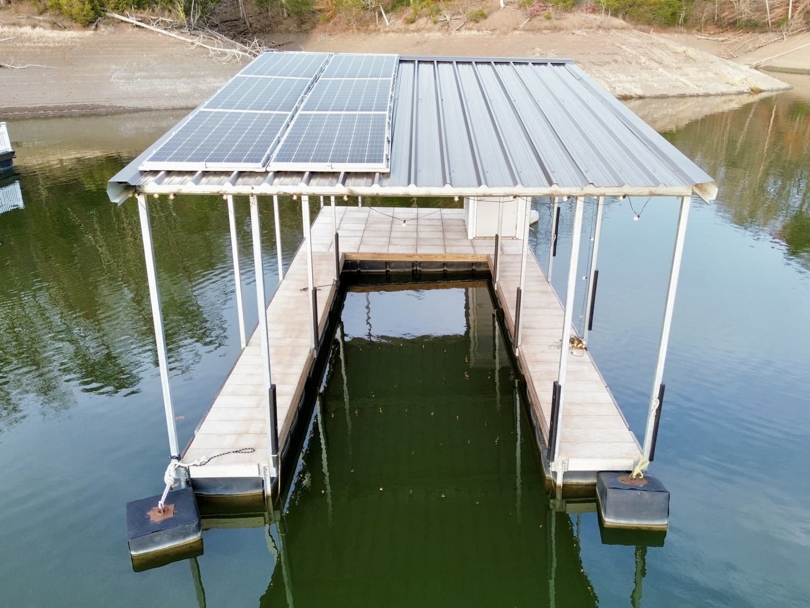 2022 Custom Premier Docks 16 x 40 Solar Powered Dock - Photo 20
